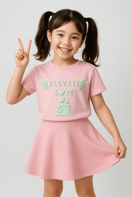 ELEVATED " LOVE & "HUGZ" TEE